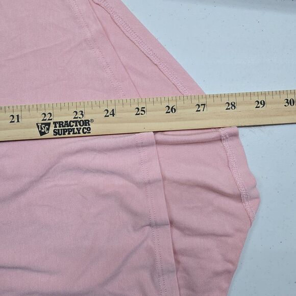 NWT Cyrus T Shirt Long Sleeve Womens XL Light Pink Blush Lightweight Thin - Picture 6 of 7